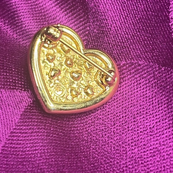 SWAROVSKI HEART BROOCH VINTAGE 2000 - Picture 3 of 6